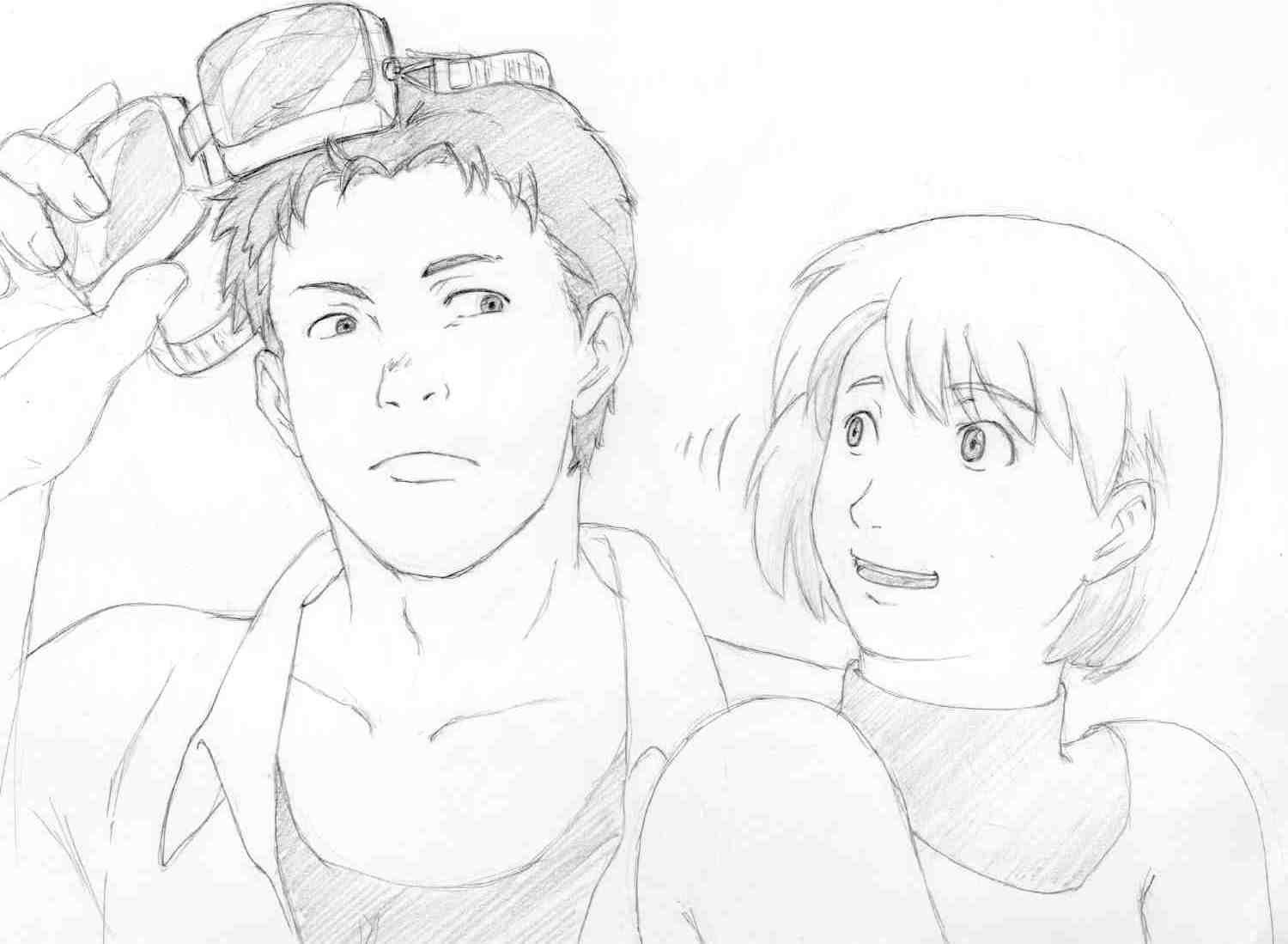 ノノ:(アタシより大きいヒト…。)